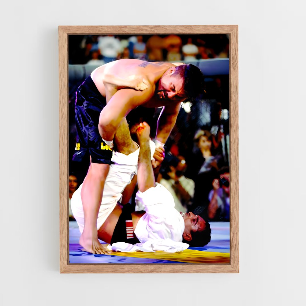Poster Royce gracie – affiche Jiu-jitsu brésilien (vue 4)